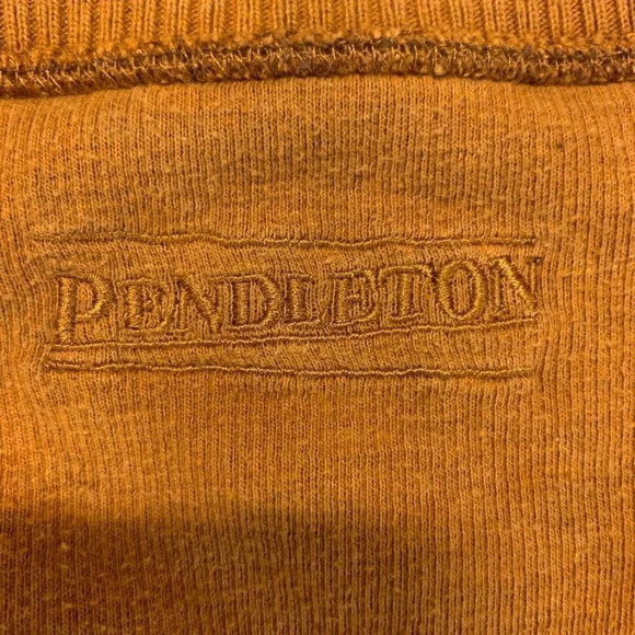 Pendleton Men's Ribbed 1/4 Zip Cotton Mock Neck Long Sleeve Pullover Size XL - Picture 6 of 10